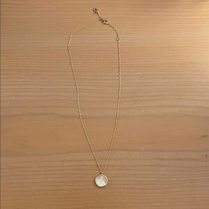 Gorjana Gold Necklace with Aries Pendant